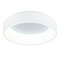 Cwi Lighting Arenal LED Drum Shade Flush Mount With White Finish 7103C18-1-104 - alternate 2